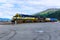 Freight train in Whittier, Alaska