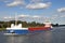 Freighter on Kiel Canal