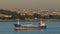 Freighter in the strait of Bosporus