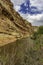 Fremont River winding through a red rock canyon, Capitol Reef National Park, Utah, USA