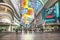 Fremont Street in Las Vegas, Nevada by night