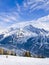 French Alps at Chamonix Mont Blanc