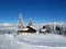 French Alps in Winter