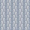 French blue botanical leaf linen seamless pattern with 2 tone country cottage style motif. Simple vintage rustic fabric