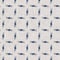French blue geometric linen seamless pattern. Tonal farmhouse cottage style abstract grid background. Simple vintage