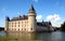 French Chateau and Moat, Europe