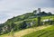 French chateau and vineyards