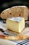 French cheese Tomme de Savoie  Savoy french Alps France