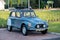 French Citroen Dyane vintage car from 1970s and 1980s parked in Scotland