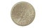 French coin isolated