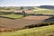 French countryside near Calais in parc regional de caps et marais in the north of france