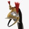 French Cuirassier Heavy Cavalry Officer Helmet Isolated 3D Illustration