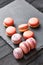 French delicious dessert macaroons