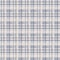 French farmhouse woven blue plaid check seamless linen pattern. Rustic tonal country kitchen gingham fabric effect