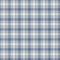 French farmhouse woven blue plaid check seamless linen pattern. Rustic tonal country kitchen gingham fabric effect