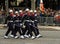 The French firemen participate in Bastille Day military parade,