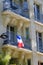French Flag and Balcony