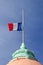 French Flag Half Mast