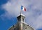 French flag on the Senate (Paris)