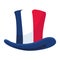 french flag tophat