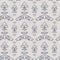 French fleur de lis royal lily seamless pattern. Farmhouse cottage background. Lilies lys flower flourish motif allover