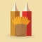 French fries design