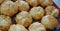 French gougeres cheese puff choux