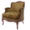 French green-golden armchair