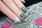 French green manicure .