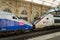 French high speed train TGV detail