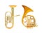 French Horn and Tuba
