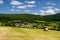 French landscape in the Bourgogne