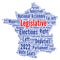 French legislative election 2022 for the national assembly in France word cloud