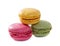 French macarons.