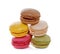 French macarons.