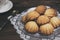 French madeleines with beurre noisette.