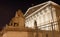 The French national Assembly-Bourbon palace at night , Paris, France