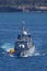 French Navy Marine Nationale frigate FNS Vendemiaire F734 departing Sydney Harbor