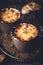 French Onion Soup with Gratined Cheese, Winter Food.