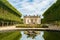 The French Pavilion and French Garden at the Petit Trianon in Versailles