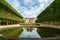 The French Pavilion and French Garden at the Petit Trianon in Versailles