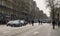 French police forces in the street to stop riots of yellow vests Gilets jaunes protesters in Paris