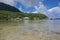 French Polynesia Huahine village saltwater lake