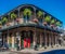 French Quarter architecture in New Orleans, Louisiana.