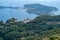 French Riviera. Cape Ferrat viewed from the Plateau Saint-Michel