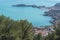 French Riviera. Cape Ferrat viewed from the Plateau Saint-Michel