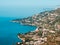 French Riviera Italian Coast Border Ventimiglia Cannes Landscape View France Italy Travel Panorama