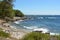 French Riviera, Lerins islands, creek on Sainte Marguerite island