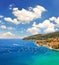 French riviera, Mediterranean Sea. Villefranche by Nice