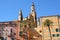 French riviera, Menton, old town and basilica